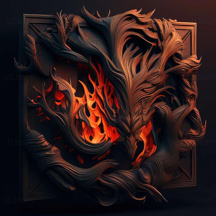 3D модель Гра Ender of Fire (STL)